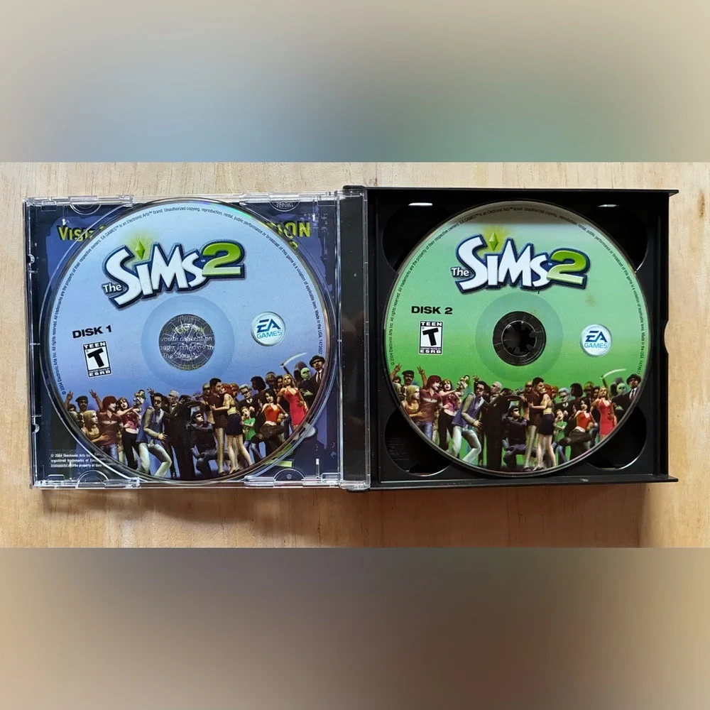 The SIMS 2 PC-CD 4 Discs 2004